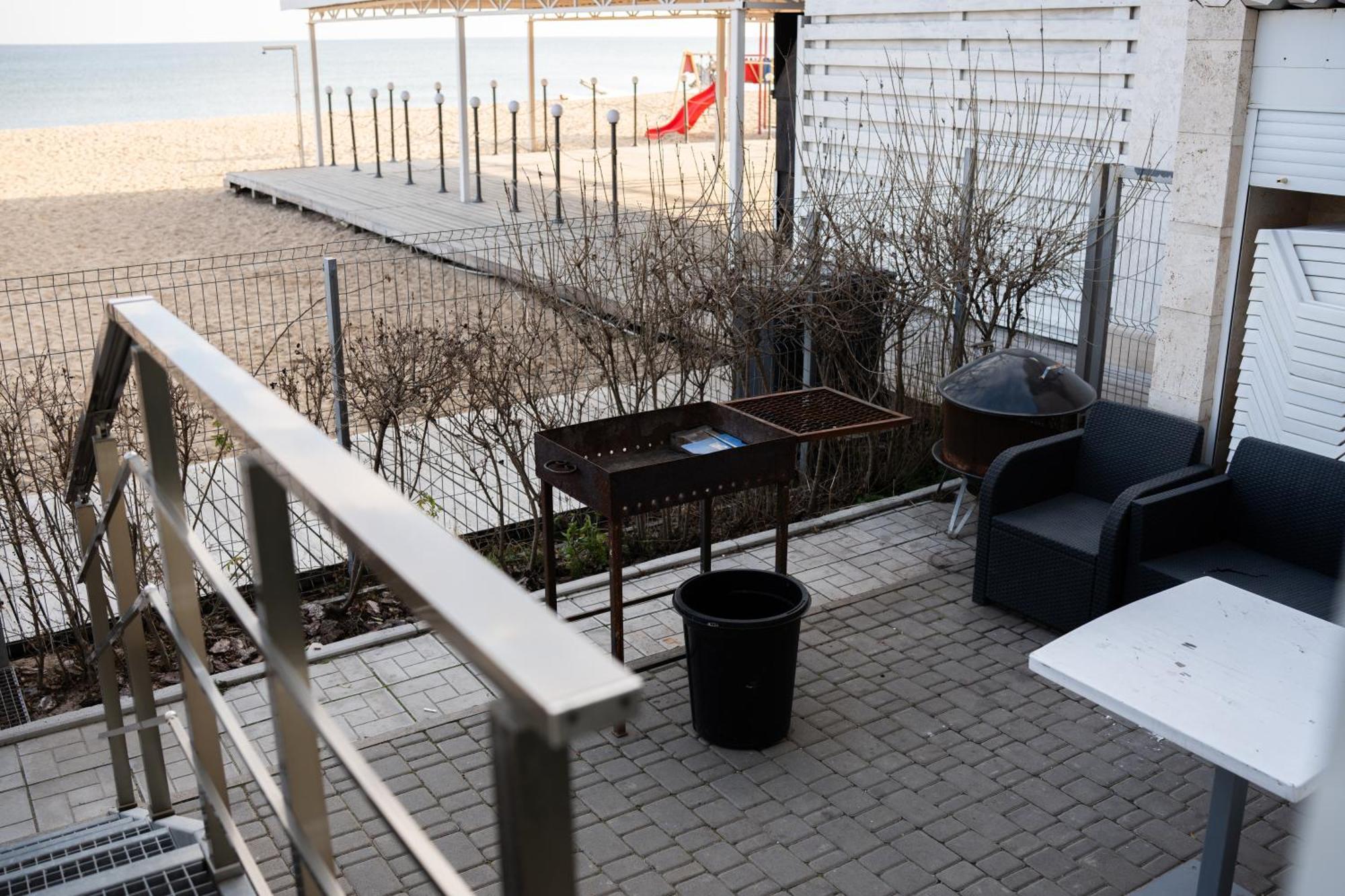 Ferienwohnung Poseidon Deluxe Перша Лінія З Басейном Odessa Exterior foto