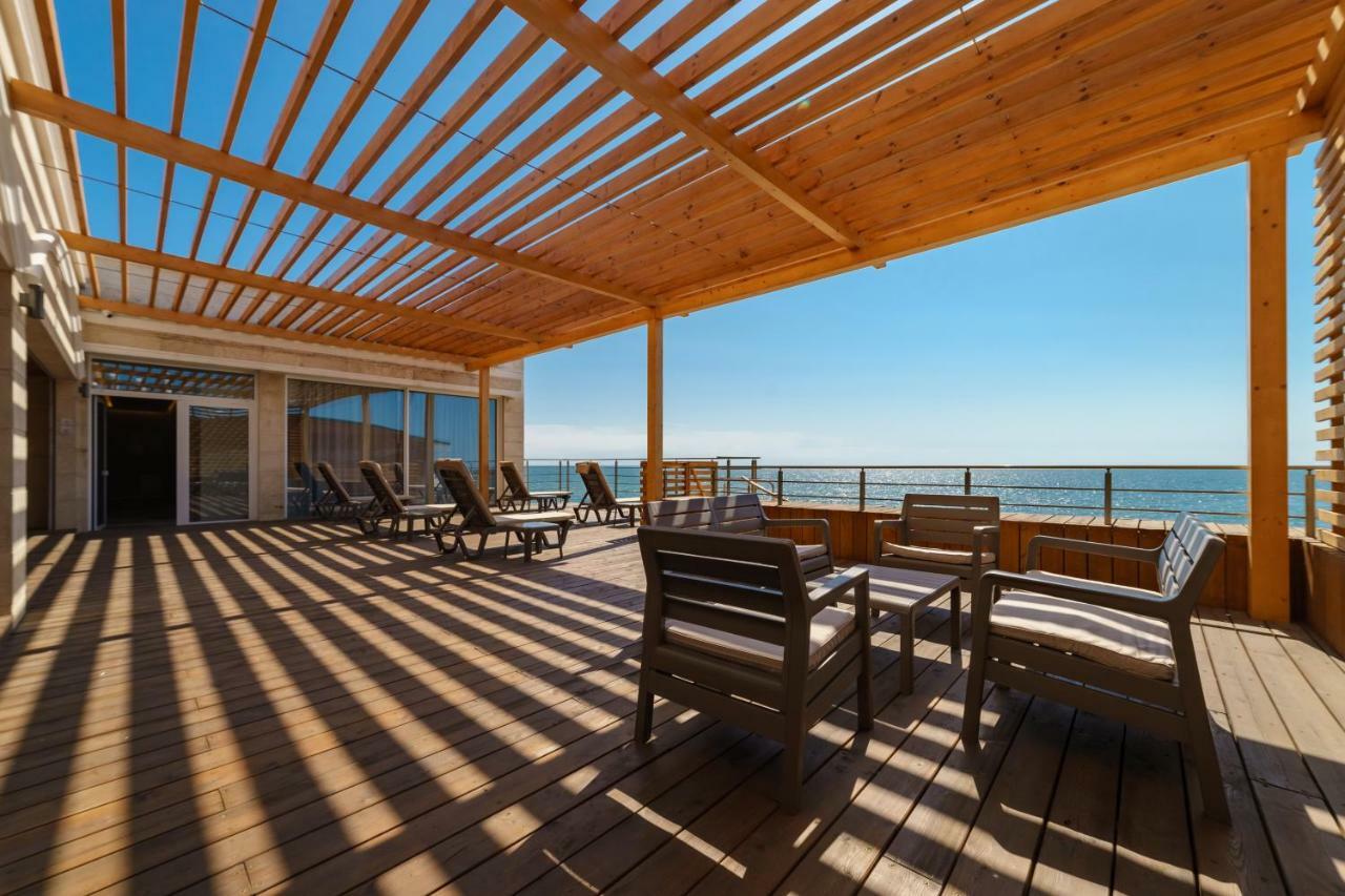 Ferienwohnung Poseidon Deluxe Перша Лінія З Басейном Odessa Exterior foto