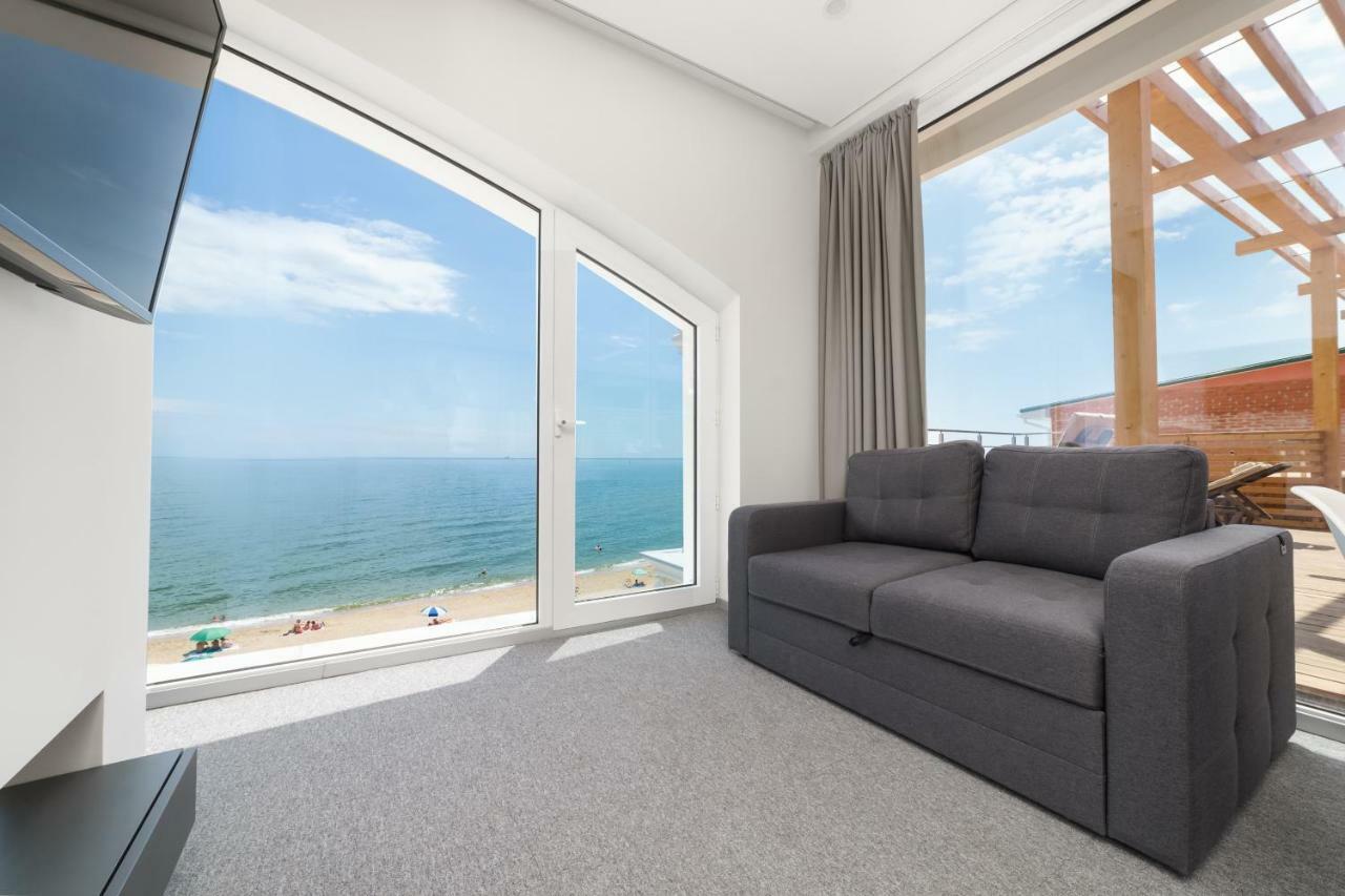 Ferienwohnung Poseidon Deluxe Перша Лінія З Басейном Odessa Exterior foto